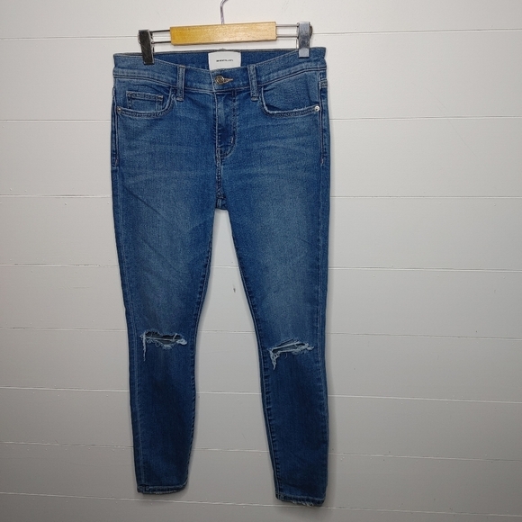 CURRENT/ELLIOTT Stiletto 2 year destroy jeans 27 - Picture 2 of 13